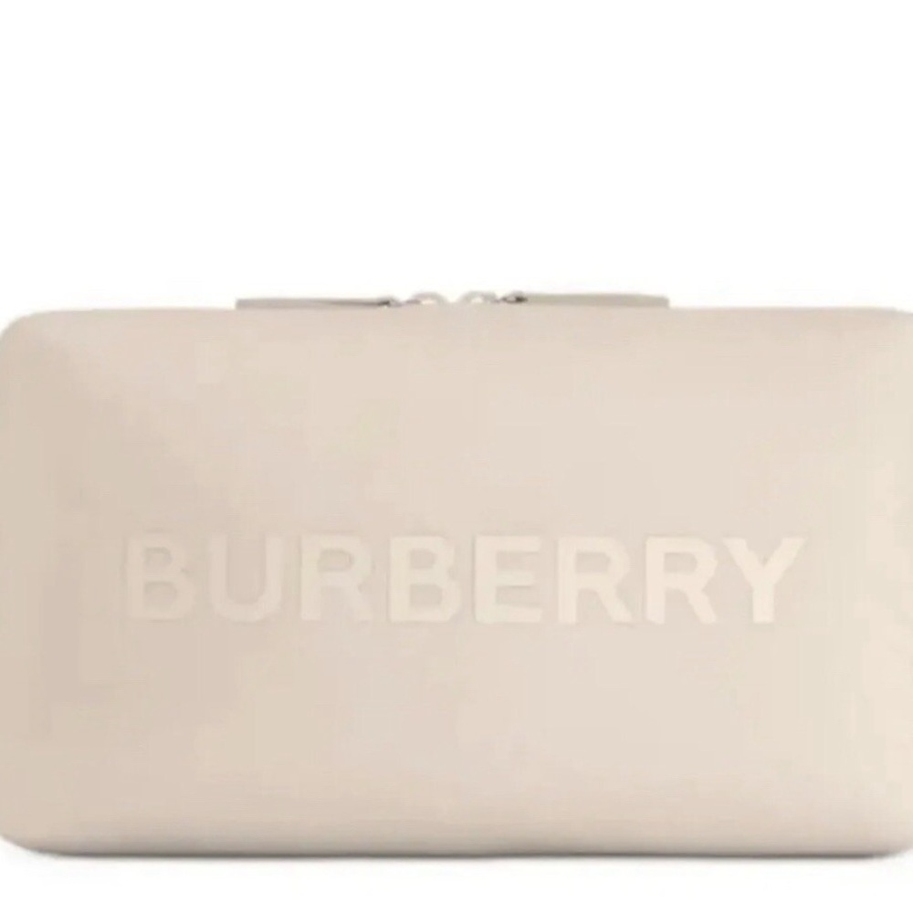 Burberry Cream Cosmetic Case